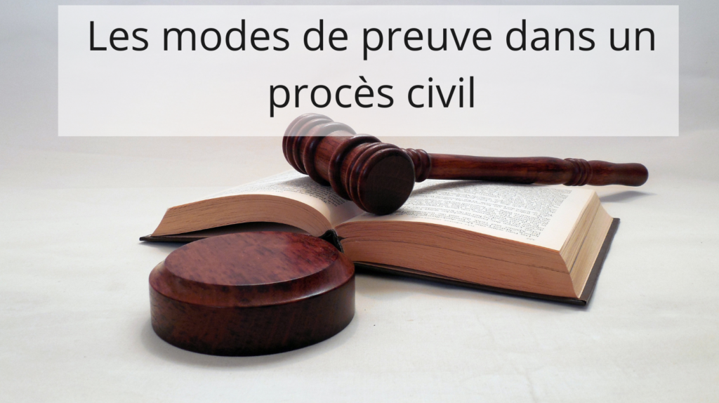 Modes de preuve